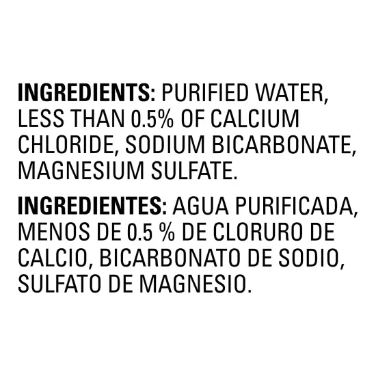 , Purified Water, 8 Fl Oz, Plastic Bottled Water, 24 Pack