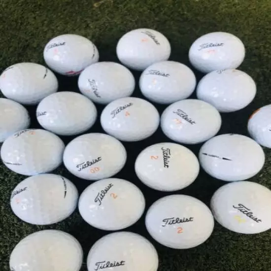 36 TITLEIST Golf Velocity Used Golf Balls 5A (AAAAA) MINT FREE SHIPPING!!