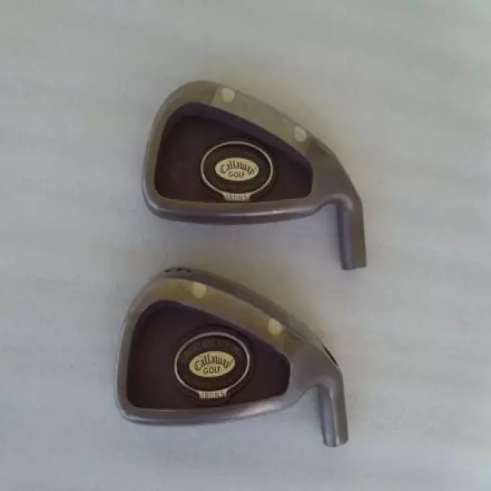 Ladies Callaway Great Big Bertha Tungsten Titanium Iron Head Set 3 & 5 Irons RH