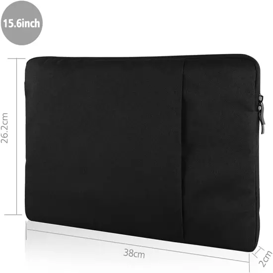 UPERFECT 16.1-inch Polyester Laptop Sleeve Protective Case Vertical Style with