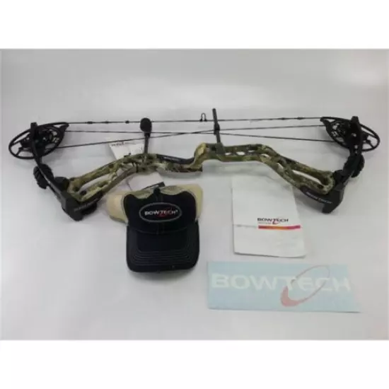 Bowtech Amplify RH 8 - 70# Breakup Country Bow, 31.5", 70lb Draw, w/ Hat*