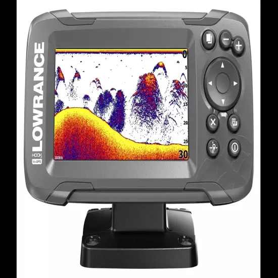 HOOK2 4X Fish Finder with Bullet Skimmer Transducer