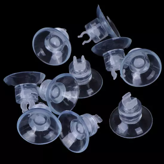 10* Aquarium fish tank suction cup sucker holders for air line tube hose pump Sn