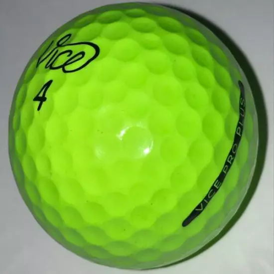 24 Neon Green Vice Pro & Pro Plus Mix Used Golf Balls AAAA (4A) 