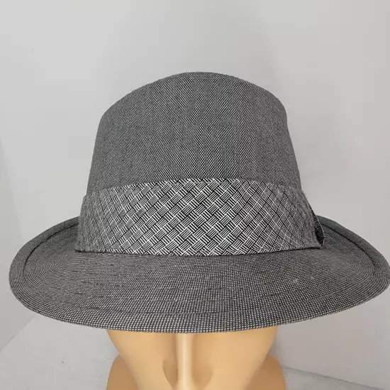 Rocawear Gray Grey Fedora Hat Cap SIZE M/L