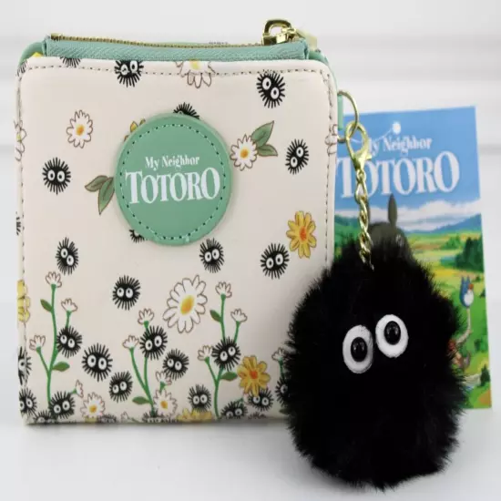 Her Universe Studio Ghibli My Neighbor Totoro Soot Sprites Charm Mini Wallet New