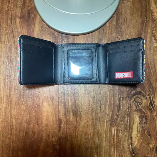 Marvel Comics Spider-Man Captain America Hulk Ironman Thor Bifold Wallet - NEW