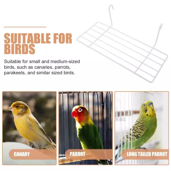 balacoo 4 pcs Toys Stand Wire Conure A Cage Accessories Training Pen Househol...