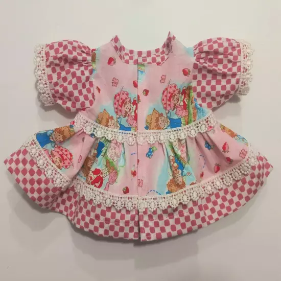 Cabbage Patch Kids 16" Clothes Only Strawberry Shortcake Dress OOAK Handmade