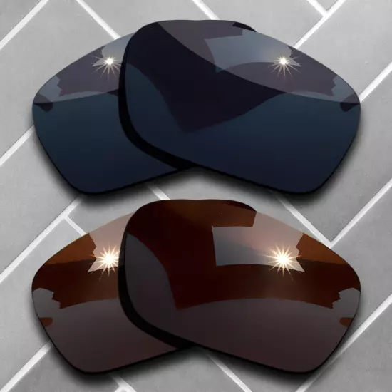 Polarized Replacement lenses for-Oakley Fuel Cell OO9096 Anti-Scratch Choices US