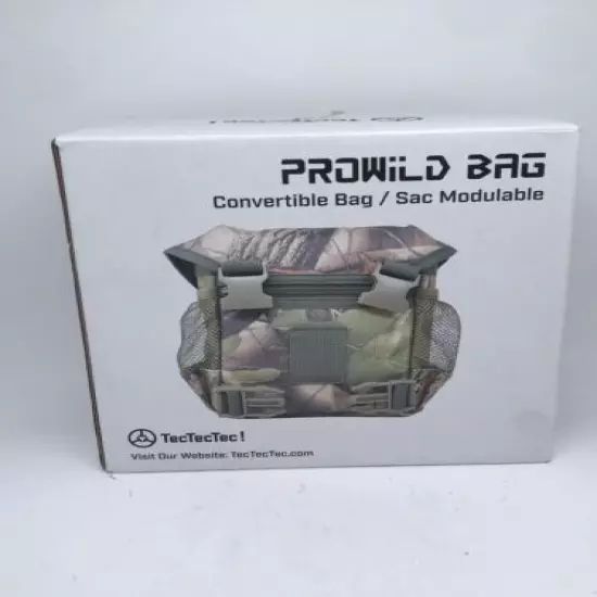 ***TecTecTec ProWild Bag - Camouflage - Convertible Bag