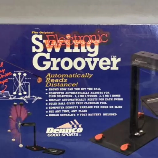 Vintage 1990 Dennco Good Sports The Original Electronic Swing Groover Sealed