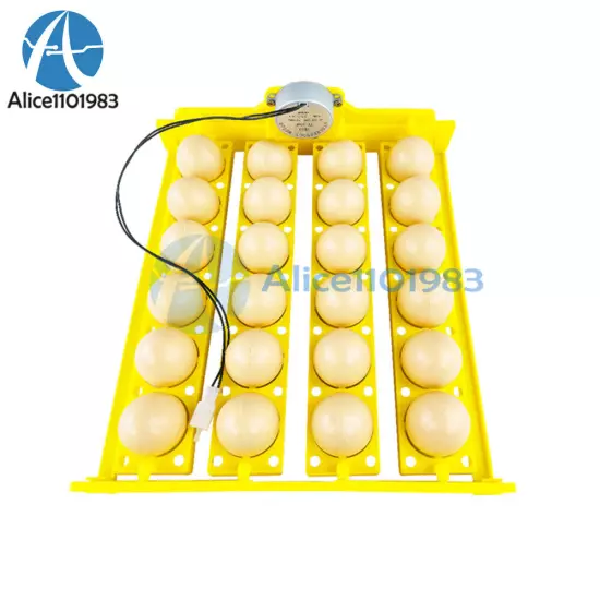 24 Eggs Basket Type Incubator Egg Tray Small Incubator Accessories 110V/220V