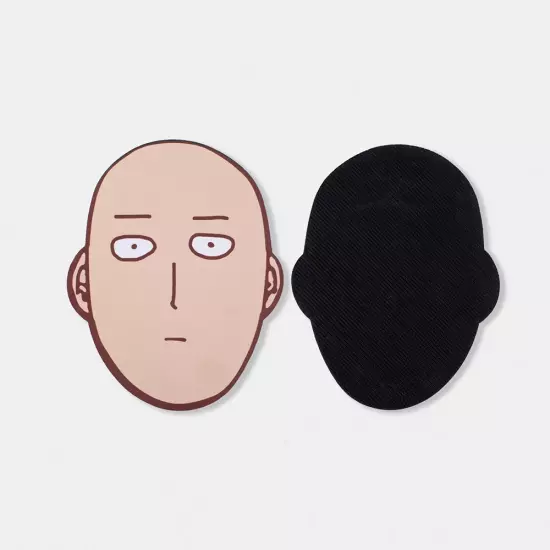 One Punch Man Saitama funny Mouse Pad - Fun Anime Mouse Mat, Non-Slip cartoon