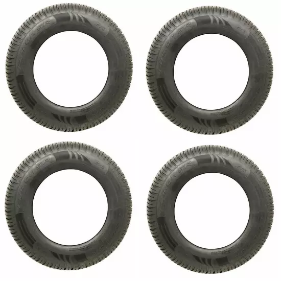 Golf Cart GTW 205/65-10 Fusion Steel Belt DOT Street Tire | 20" Tall | Set of 4