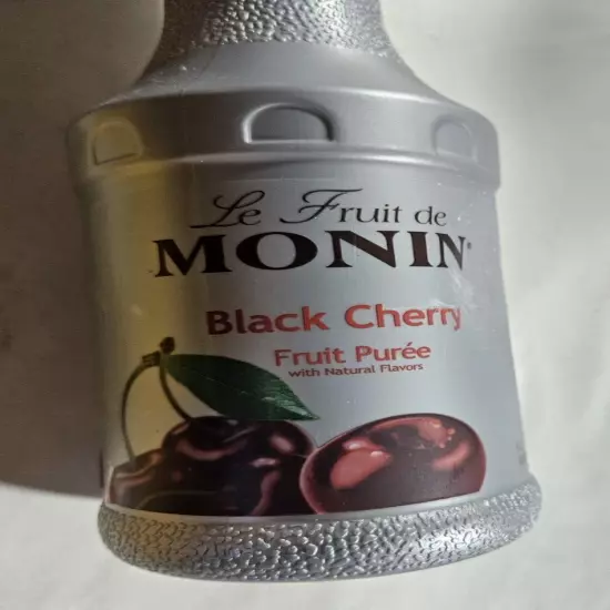 Monin 1 Liter Black Cherry Fruit Puree (EXP: 08/2025)