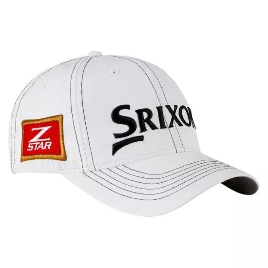 NEW Srixon Golf Z-Star Stitch Tour Adjustable Hat Cap - White