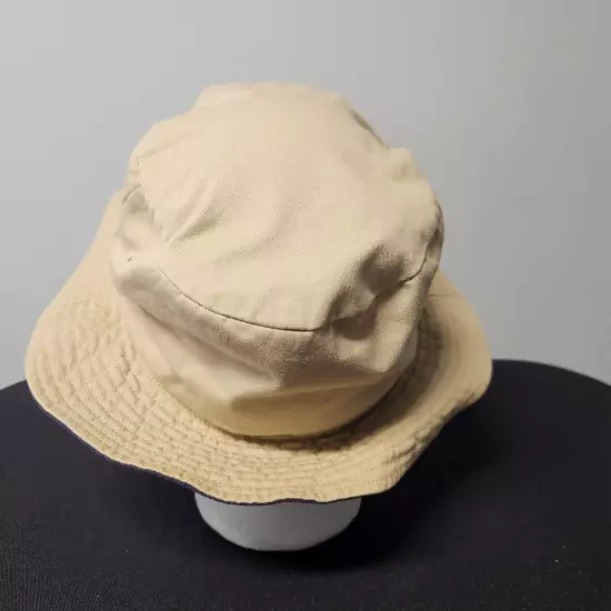 Polo Golf Bucket Hat Beige / Blue Reversible 