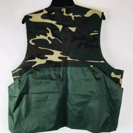 Game Winner Camo Bird/Duck Hunting Vest Size Large