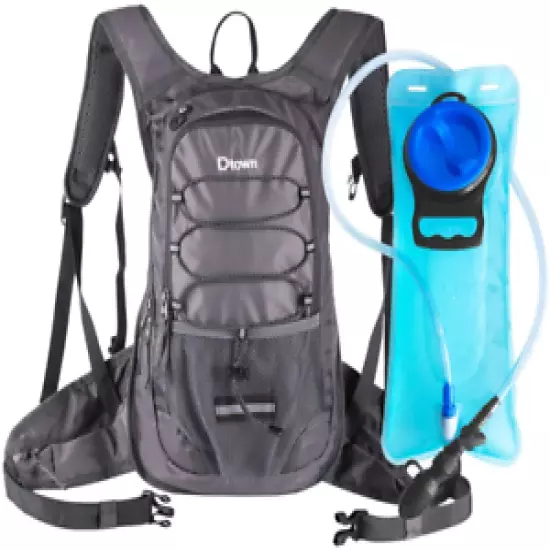 Camel Back Hydration Backpack for Hiking Biking or Running with 2L Water Camping