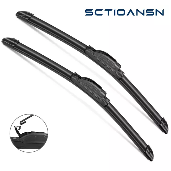 3Pcs Windshield Wipers for Toyota Prius 2010-2015, Toyota Prius Plug-In 2012-...