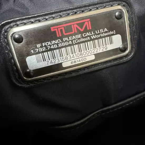 Top Quality Line Tumi Business Bag All Leather 2Way A4 Storage Capacity