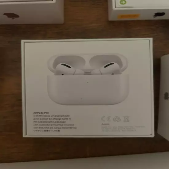 Apple Empty Boxes MacBook Air, AirPods, Apple Watch, iPhone XS 14 Pro