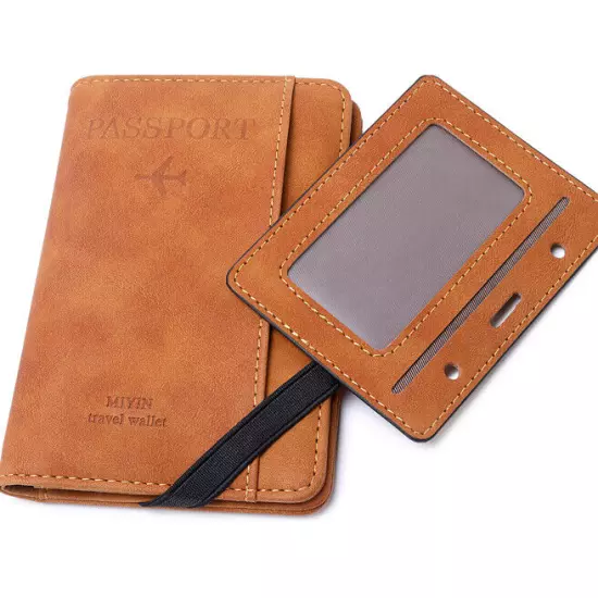 Passport Holder:Family Travel Wallet RFID Document Passport Holder Organizer Bag