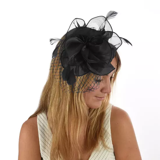 Melbourne Cup Spring Races Racing Carnival Headband Clip Hatinator Fascinator