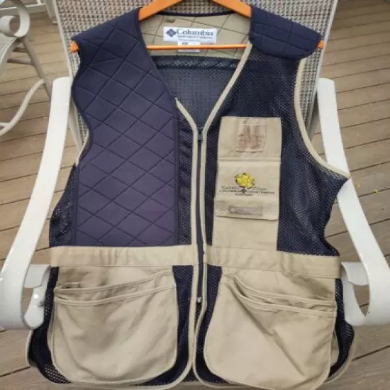 Columbia shooting vest xl