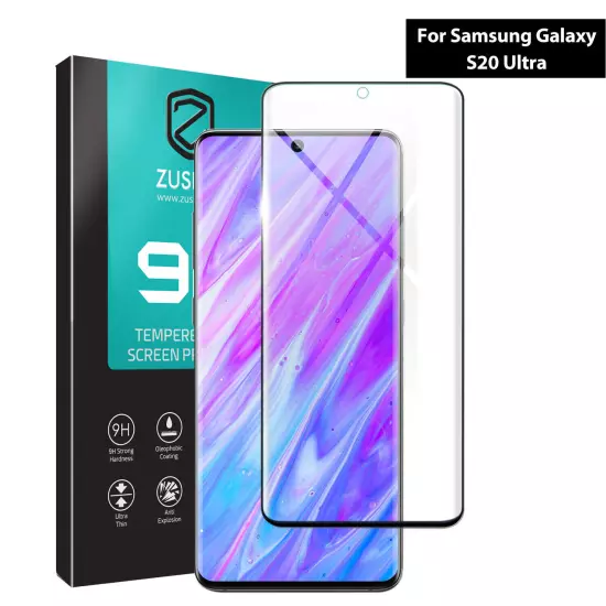 For Samsung Galaxy S20 S10 S9 8 Plus S10e Note 10 9 8 Tempered Screen Protector