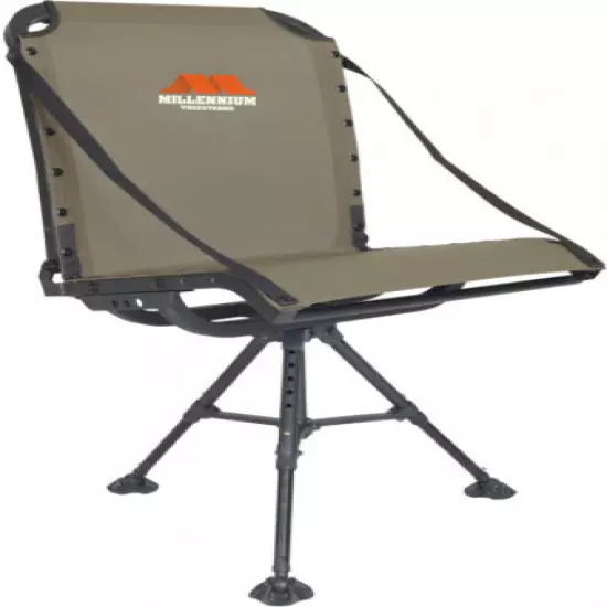 Hunting Ground Blind Chair Swivel Comfort Foldable Adjustable Lumbar Outdoor New