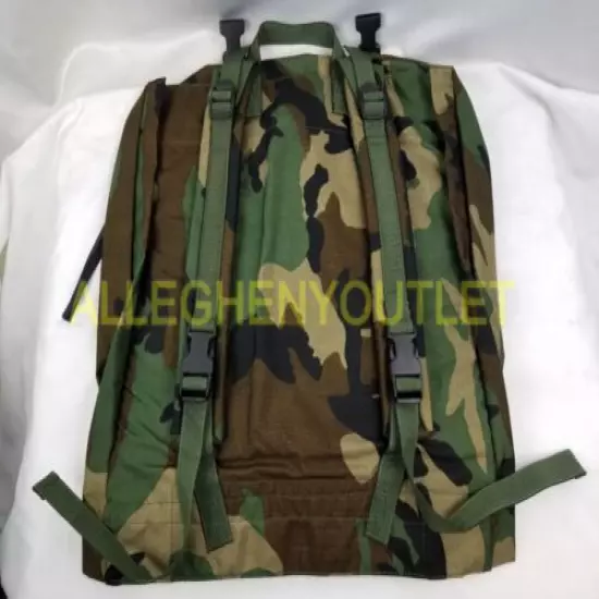 US Military ARMY Combat Patrol Pack Backpack Woodland Camo 8465-01-287-8128 NIB