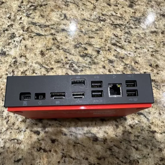 Lenovo Thinkpad LDA-KP Type 40AY Universal USB-C Dock Station + Power Supply