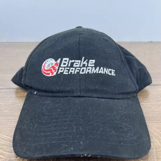 Brake Performance Hat Black Cap Hat Adjustable Hat Black Adult Hat