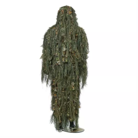 Ghillie Suit Hunting Woodland 3D Bionic Leaf Disguise Camouflage Suits