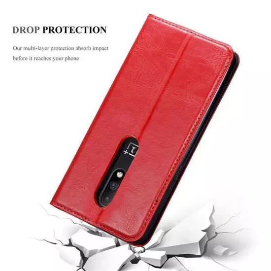 Case for OnePlus 6T Cover Protection Book Wallet Magnetic Book