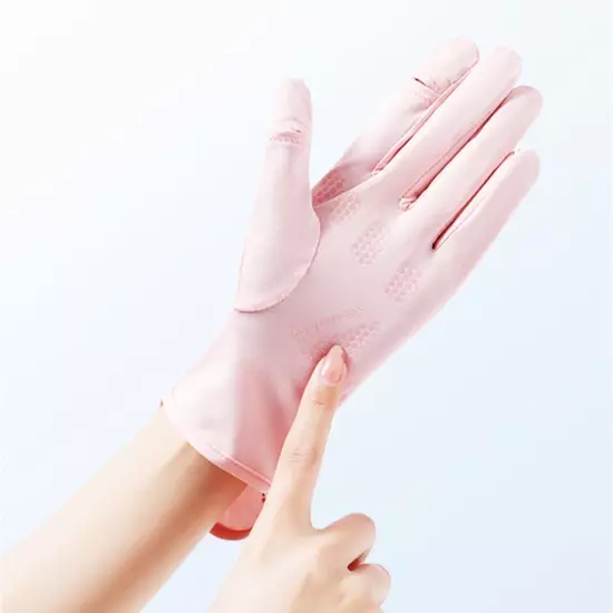 Mid-long Sunscreen Gloves Thin Cycling Driving Gloves Summer Spring