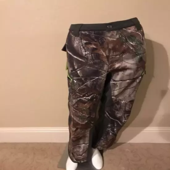 Under Armour 1250543 Speed Freek Scent Real Tree AP Camo Hunting Pants Size 34