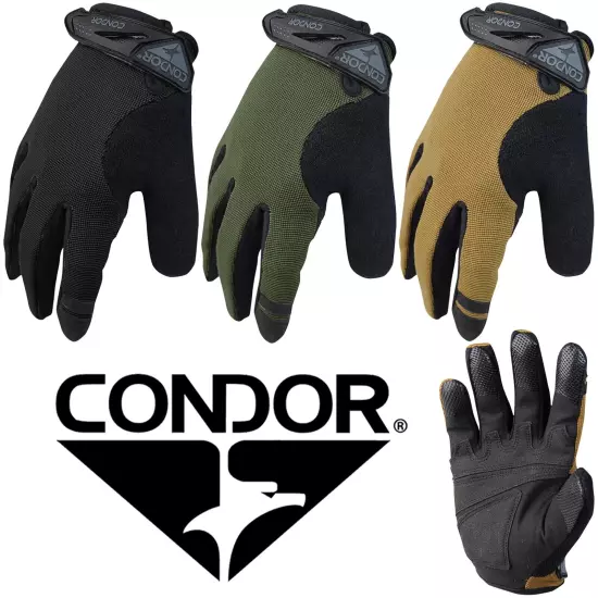 Condor 228 Range Breathable Stretch Fabric Work Hunting Rifle Operator Gloves