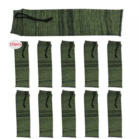 10 ×Green 14'' Pistol Sock Gun Case Hunting Shooting Handgun Sleeve Storage Sock