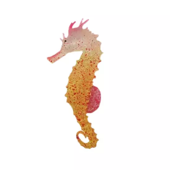 Simulation Luminous Seahorse Fish Tank Decoration Fish Tank Ornament Decoration.