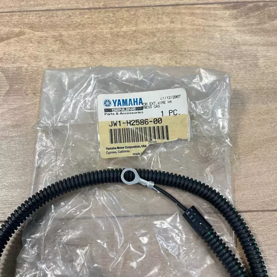 YAMAHA OEM NOS EXT WIRE HARNESS / JW1-H2586-00 / GOLF CART YDR