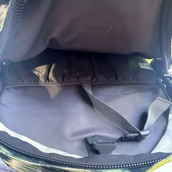 North Face Backpack Angkor Hiking Travel Daily School Laptop Yellow Black