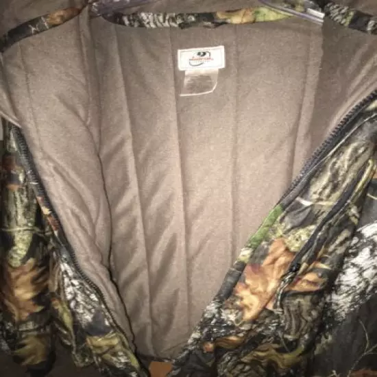 NWOT XXL Mossy Oak WARM woodland camo HUNTING coat