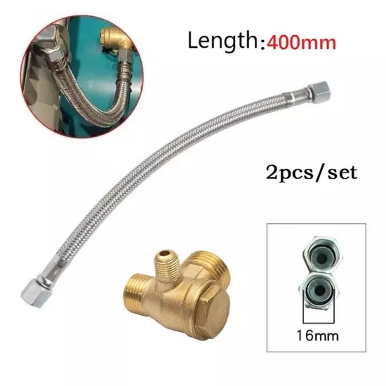 400mm Intake Tube With 3 Port Brass Check Valve 20x16x10mm,For Air Compressor