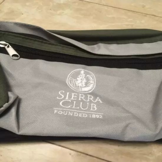 Sierra Club Expedition Olive Gray Camping Survival Hiking Water Fanny pack