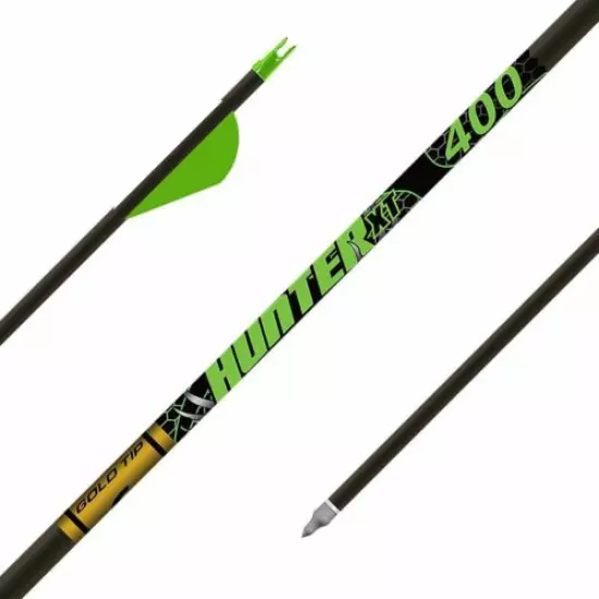 Gold Tip (Fletched) HUNTER & HUNTER XT (12x)