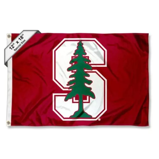 Stanford University Cardinal Boat Small Golf Cart Flag