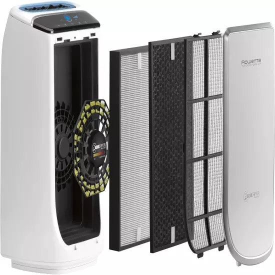 Rowenta Intense Pure Air PU4020, Air Purifier, with pollution level 60m purific